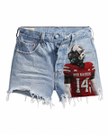 Tapestry Patchwork Shorts