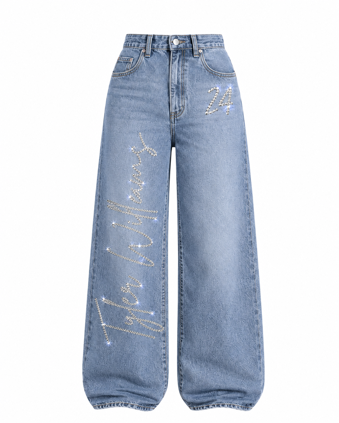 Signature Crystal Jeans