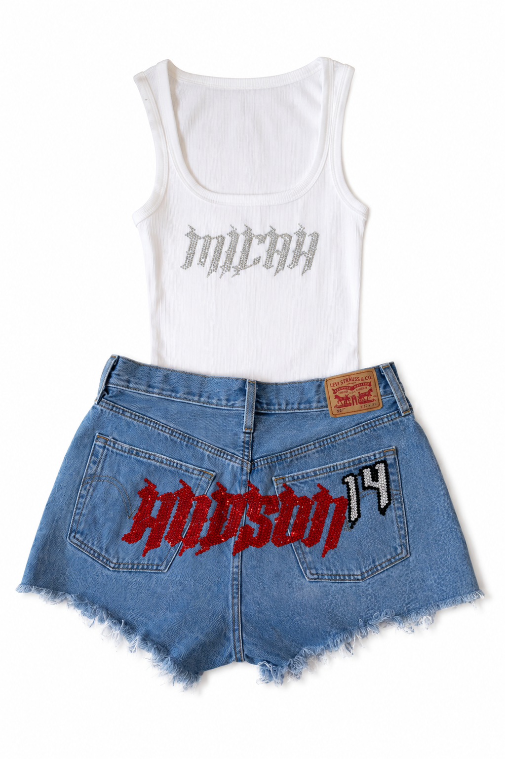 rockstar denim set
