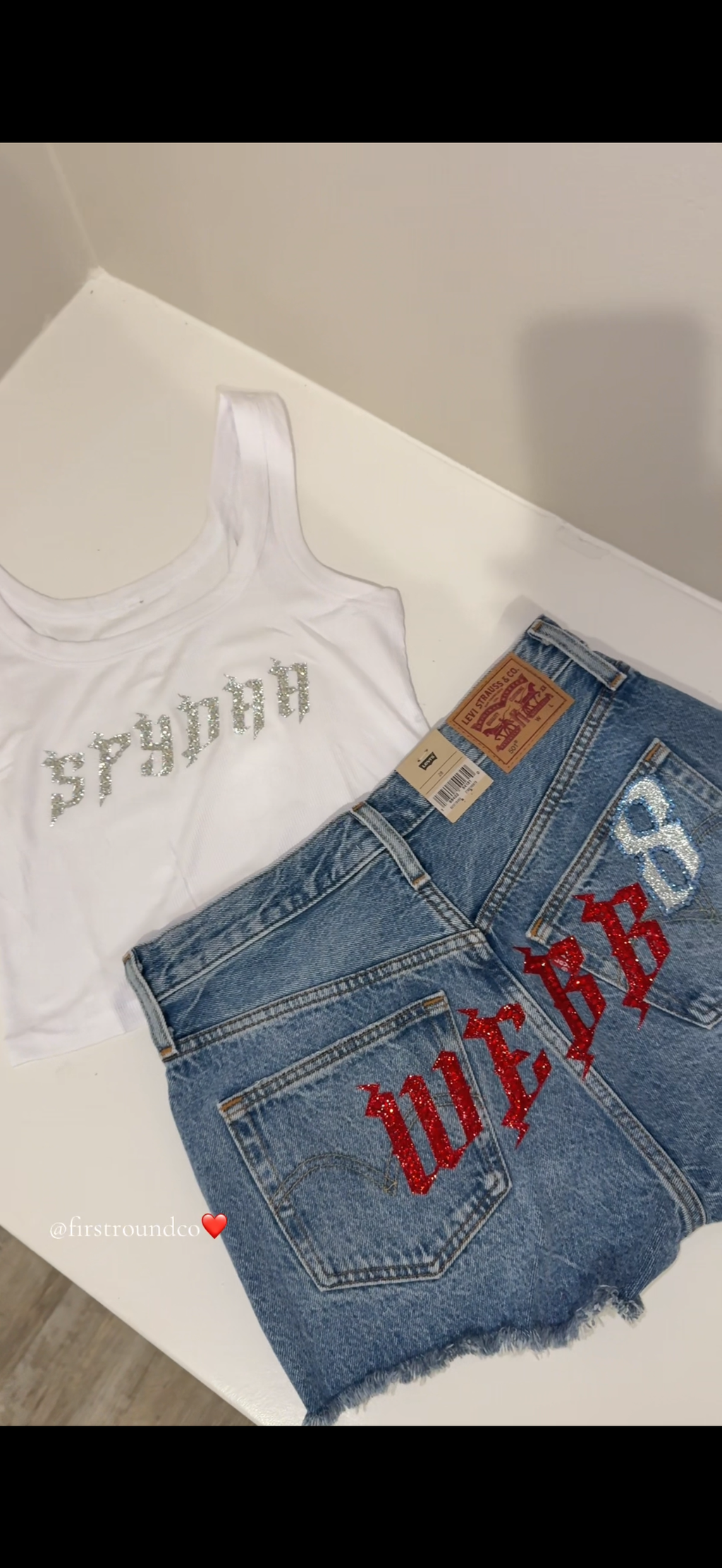 rockstar denim set
