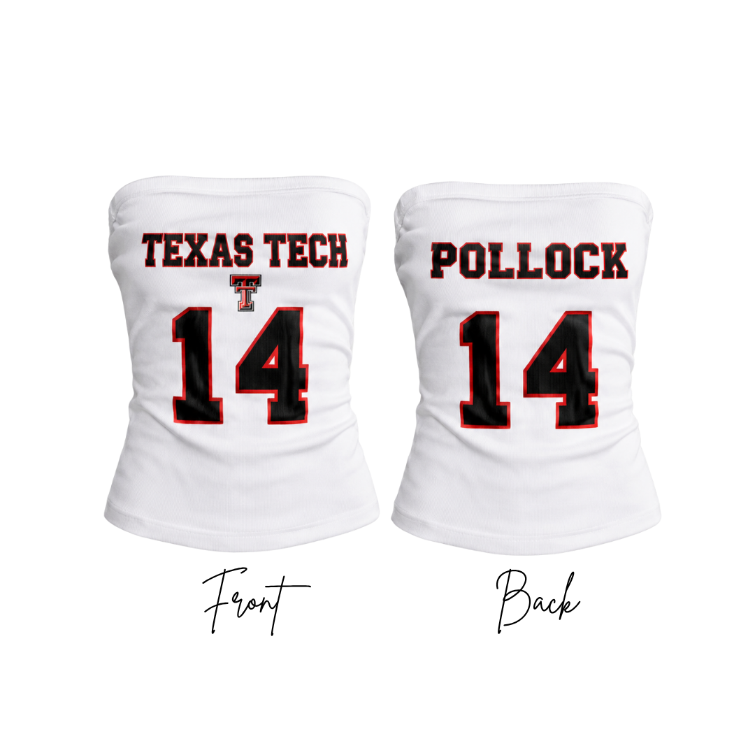 Jersey Inspired Tube Top